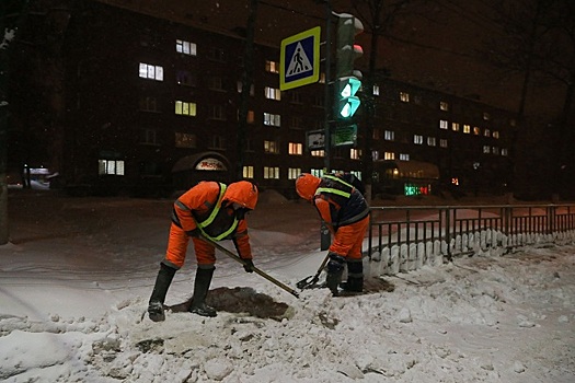После нагоняя от Панова весь снег в Московском районе убрали