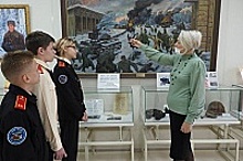 Посвященную началу битвы под Москвой экскурсию организовали в музее школы № 1150