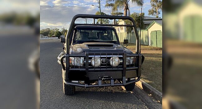 В Австралии оштрафовали владельца Toyota Land Cruiser по причине гигантского кенгурятника
