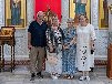 Председатель Общественного совета при ФСИН России Дарья Донцова совместно с заместителем Михаилом Хасьминским посетили Николо-Угрешский монастырь