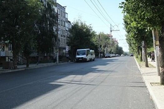 В Калуге продолжается ремонт улицы Луначарского