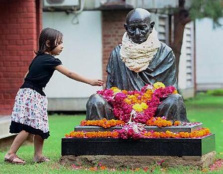 Индия отметила национальный праздник «Ганди джаянти»