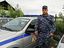 Росгвардейцы спасли ребенка, запертого в машине в 37-градусную жару