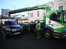 Автомобили в 2017 году чаще всего эвакуировали с улицы проспект Мира