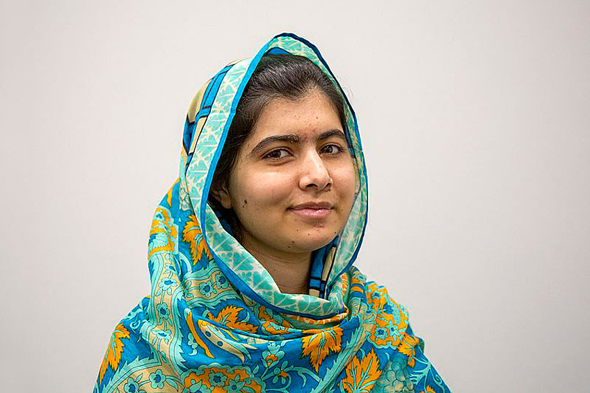 Малала Юсуфзай, самая юная обладательница Нобелевской премии мира. Правозащитную деятельность девочка из Пакистана начала в 11 лет. 