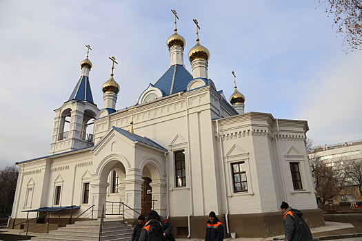 В Останкино завершается строительство первого московского храма в честь княгини Ольги