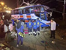 Khaosod: 36 человек пострадали в ДТП с автобусом в Таиланде
