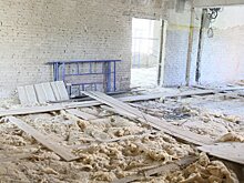 Ремонтные работы в школе № 123 в Ленинском районе затягиваются