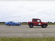 Видео: Ford Mustang против внедорожника Bowler Bulldog