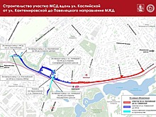 Собянин сообщил о начале строительства нового участка МСД