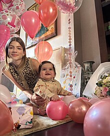 Саша Новикова и Федук отпраздновали первый день рождения дочери: трогательные фото