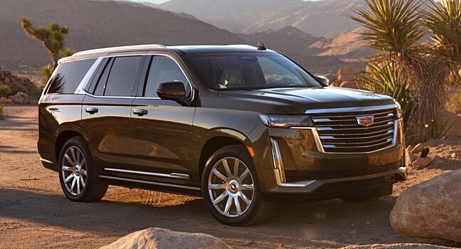 Новый Cadillac Escalade оснащен 3 дисплеями, 36 динамиками и выдает 416 «лошадей»