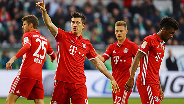 "Бавария" в пятый раз подряд стала чемпионом Германии по футболу
