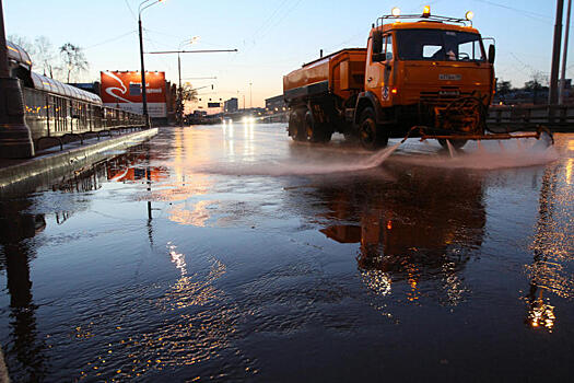 Московские улицы отмоют шампунем после зимы