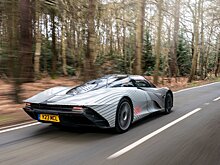 Прототип McLaren полыхнул на испытаниях
