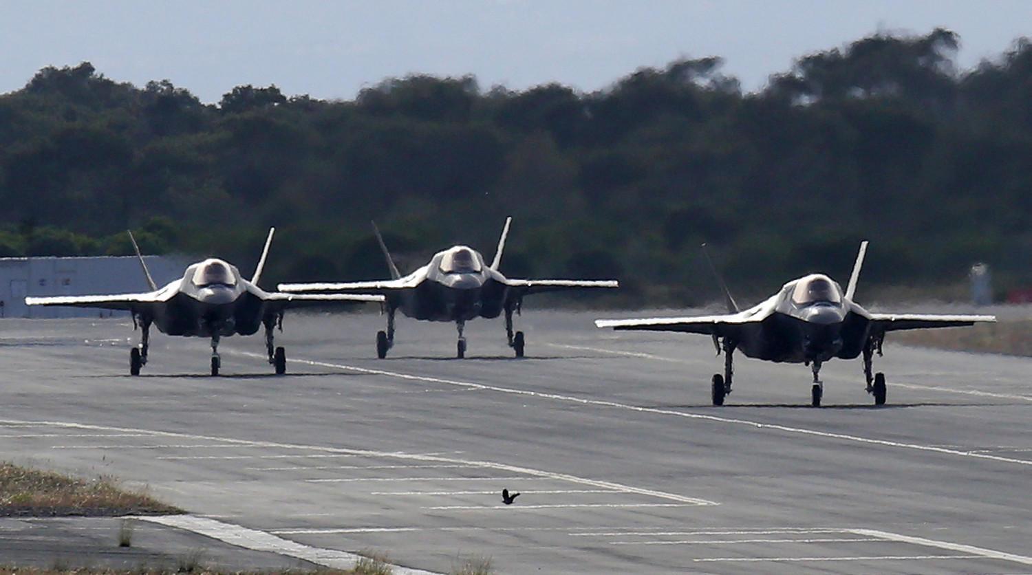 США перебросили в Японию эскадрилью истребителей F-35B