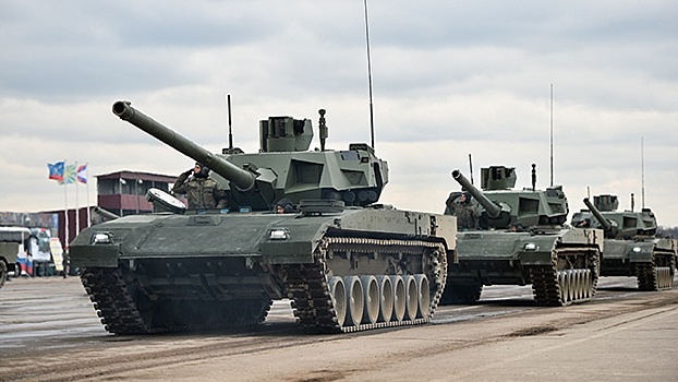 СМИ сообщили об испытания танка Т-14 «Армата» в беспилотном режиме
