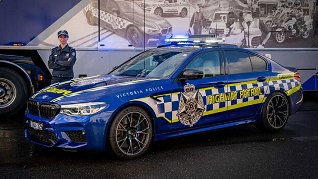 Назван ТОП-5 самых крутых полицейских авто