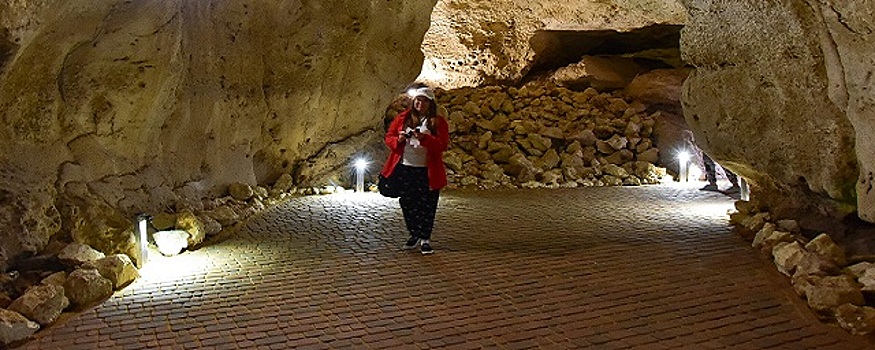 В новогодние каникулы пещеру «Таврида» в Крыму посетили 2500 человек