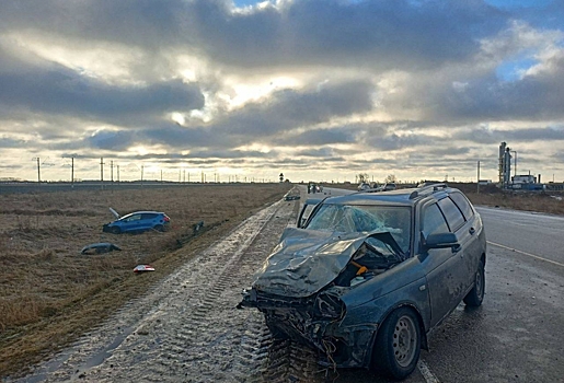 На омской трассе автомобиль выехал на «встречку» - погибла пятилетняя девочка