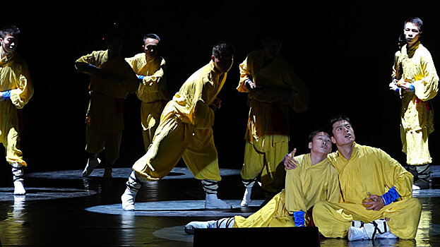 Китайские мастера кунг-фу устроили грандиозное шоу в Астане