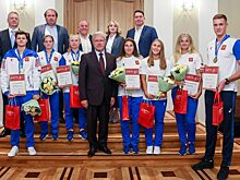 В Красноярске встретили призеров летней Универсиады в Неаполе