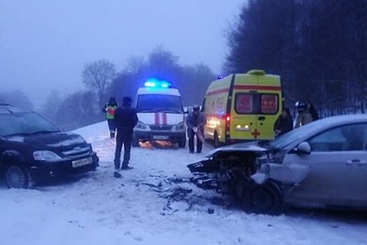 Подмосковные спасатели вызволили пострадавшего пассажира из искореженного авто