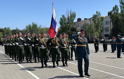 В Каспийске стартовала акция «Знамя Победы»