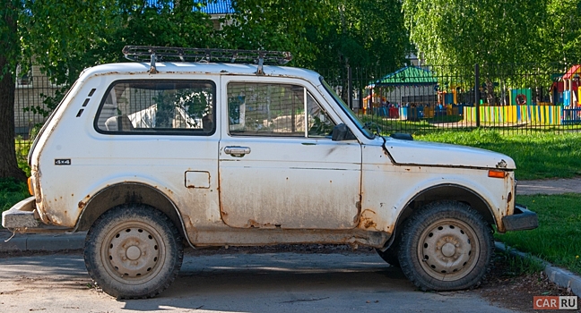 В Германии Lada Niva считается самым быстро ражевеющим автомобилем