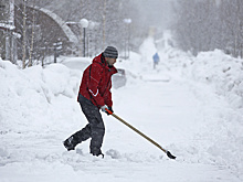 На Москву обрушился мощный снегопад