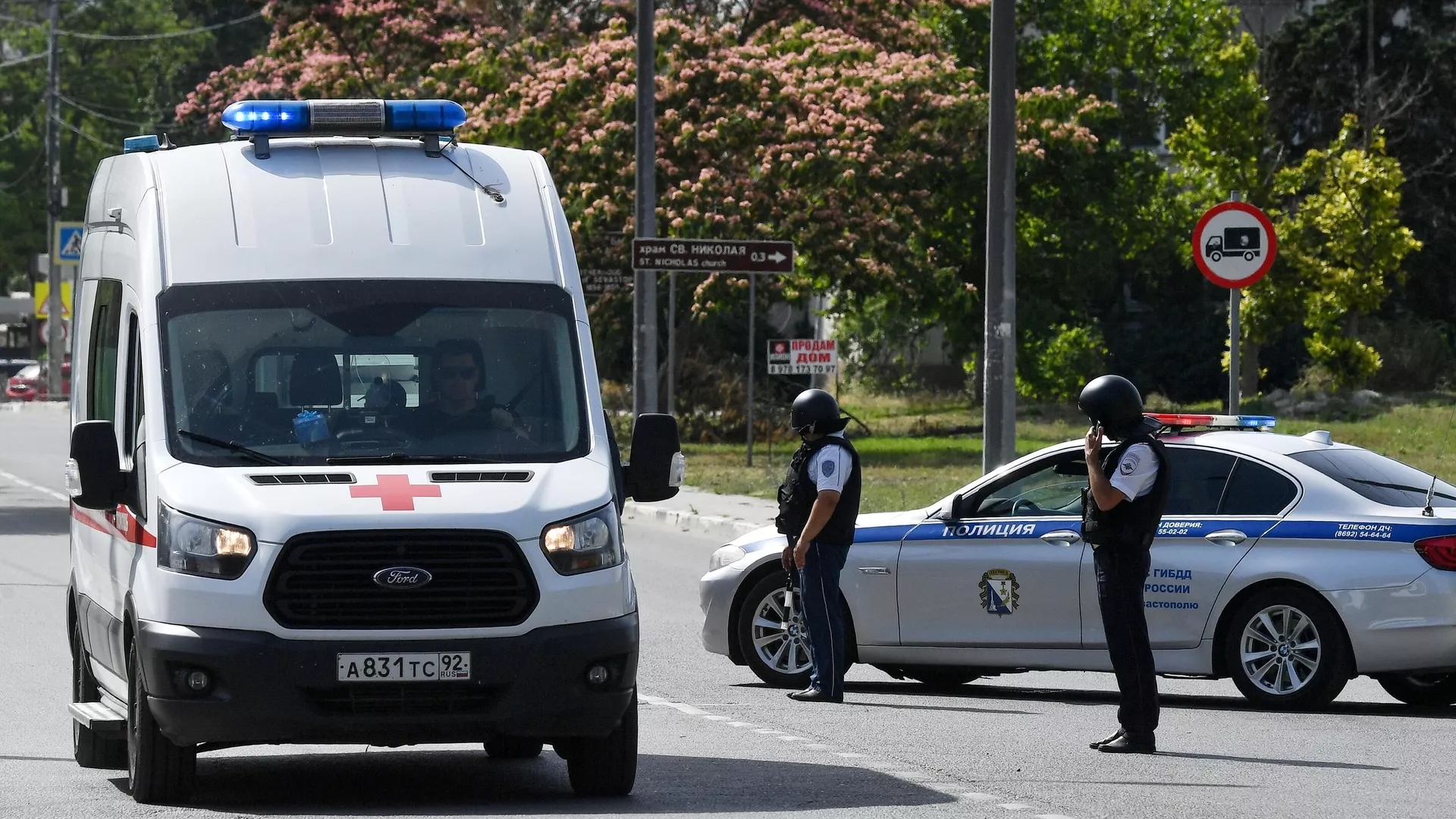 Отряд специалистов ФМБА направили для помощи раненым после обстрела Севастополя