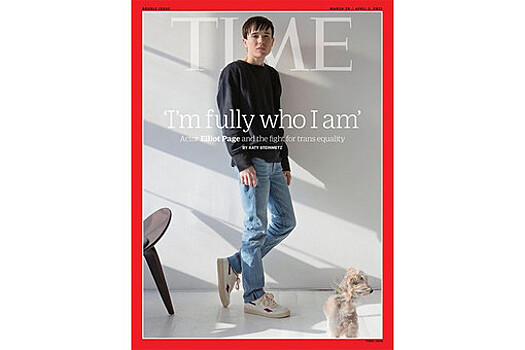 Эллиот Пейдж стал первым трансгендерным мужчиной на обложке Time