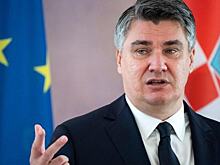 Упавший в Загребе беспилотник запустили со стороны Украины