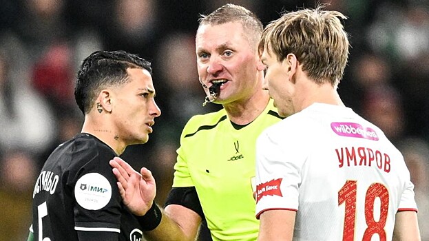 КДК рассмотрит поведение игроков "Спартака" и "Краснодара"