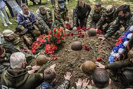 В День снятия Оштинской обороны захоронены останки 42 найденных красноармейцев