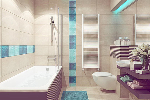 Бежевый интерьер ванной комнаты: 30 примеров дизайна