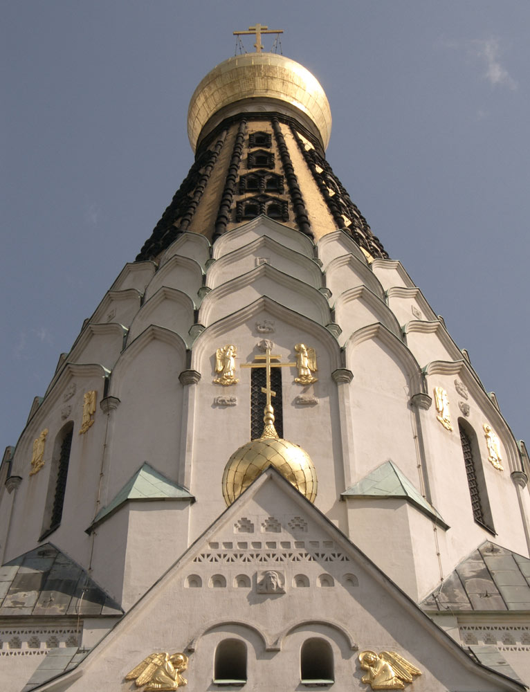 Свято-Алексиевский храм-памятник Русской Славы, Лейпциг, Саксония, Германия, Европа