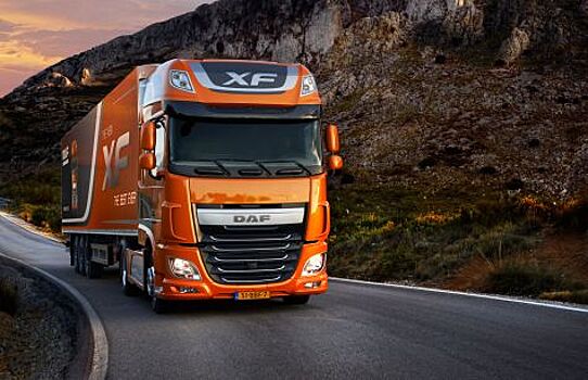DAF XF назван лучшим грузовиком для крупных автопарков