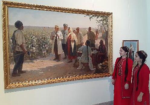 В Ашхабаде проходит выставка в честь выдающегося художника республики