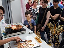 Китайская храмовая ярмарка в центре Москвы