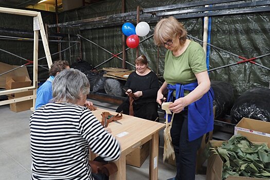 В Зеленограде открылся второй волонтерский центр по плетению маскировочных сетей