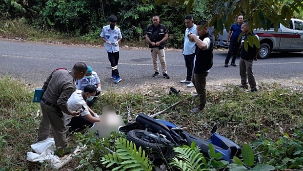 Турист из России разбился в Таиланде на мотоцикле