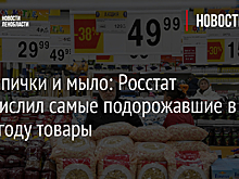 Йод, спички и мыло: Росстат перечислил самые подорожавшие в 2022 году товары
