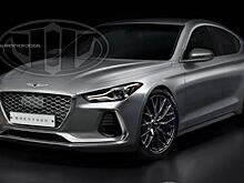 Опубликован рендер нового седана Genesis G70