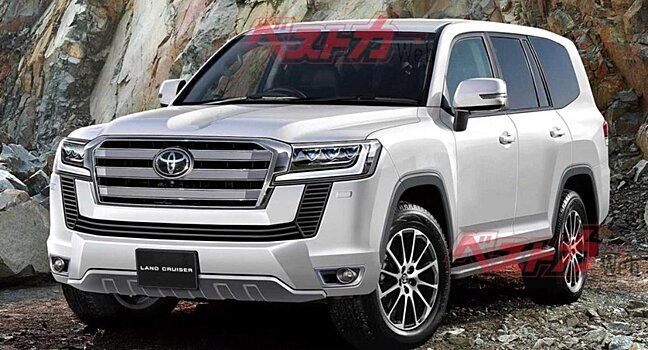 В Сеть попали заводские чертежи нового внедорожника Toyota Land Cruiser 300 будущего модельного года