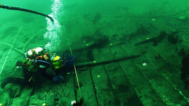 Большой торговый корабль XV века исследован у берегов Дании