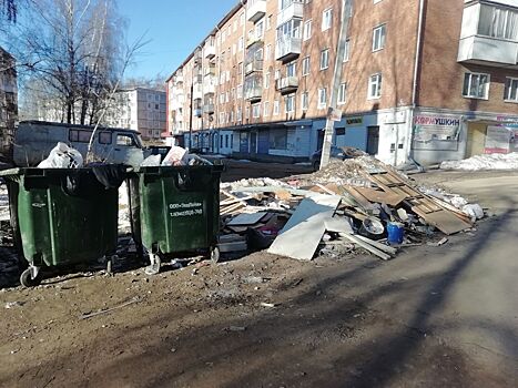 Администрация Воткинска заявила о необходимости строительства в городе 140 дополнительных площадок для сбора ТКО
