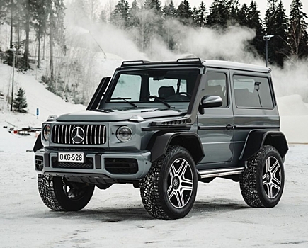 Mercedes-Benz G-класса 4×4² собрали в трёхдверном варианте