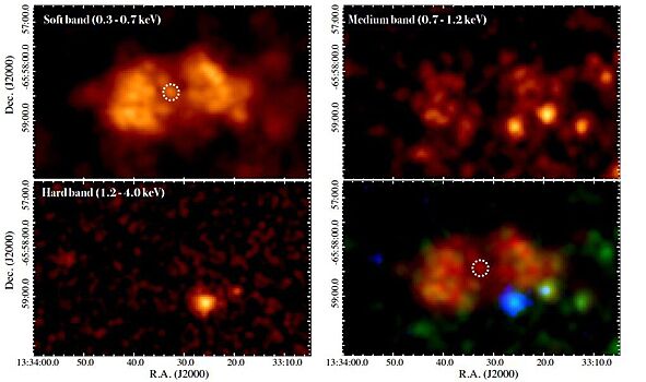В планетарной туманности NGC 5189 обнаружен богатый углеродом горячий «пузырь»