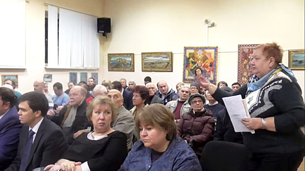 16 октября состоялась встреча жителей с главой управы Обручевского района